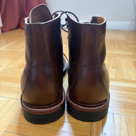 WORN ONCE Grant Stone Shoes - Brass Boot Crimson Chromexcel - - Picture 4 of 12